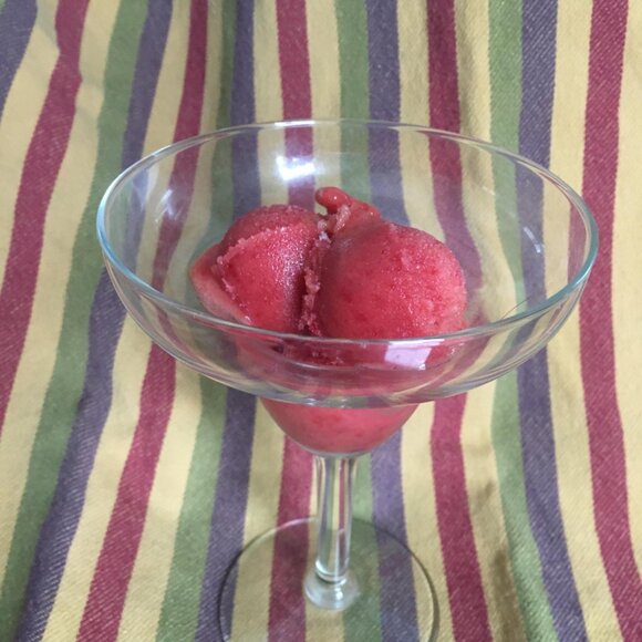 Recipe that works for homemade plum sorbet - Picture 2 of 5